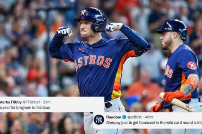 “Being A Cheater Pays Off I guess” – MLB Fans React As Alex Bregman Agrees To $120,000,000 Deal With The Red Sox