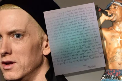 ¡Increíble! La carta inédita de Eminem a la madre de Tupac: Un tributo lleno de amor y gratitud tras la partida del rapero