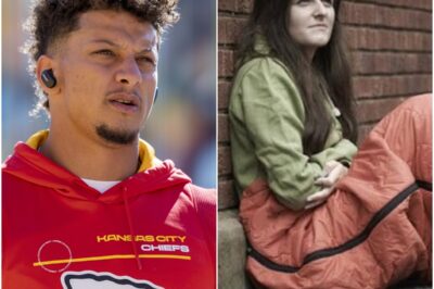 “Patrick Mahomes’ $10,000 Gift to a Homeless Woman—What Happened Next Will Leave You Speechless!”