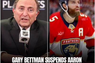 “SHOCKING: NHL Slaps Aaron Ekblad with Historic 20-Game Suspension!”