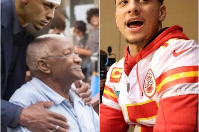 🚨 UNBELIEVABLE TWIST: Patrick Mahomes STUNNED After Finding His 80-Year-Old High School Janitor STILL WORKING—What He Does NEXT is So LIFE-CHANGING That It Leaves Everyone in TOTAL SHOCK!