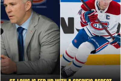 “St-Louis Reaches Boiling Point Over Nick Suzuki – Finally Speaks His Mind in a Blunt and Shocking Rant!”