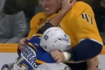 “Michael McCarron Completely Loses His Cool – Gets Ejected After Delivering a Vicious Dirty Hit and Engaging in a Heated, Wild On-Ice Brawl!”