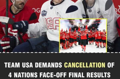 Team USA demands cancellation of 4 Nations Face-off final results following their loss to Canada, threatens to leave tournament