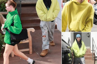 Exclusive: Justin Bieber ‘acting like a grumpy teenager’ as Hailey ‘tries to shield him’ at pilates