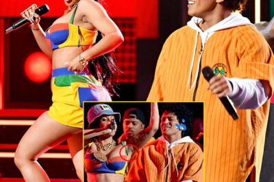 Bruno Mars’ humorous revelation about Cardi B’s body scent during their performance will make you laugh out loud