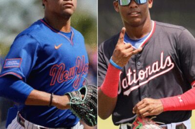 “BREAKING: Mets’ Juan Soto Takes on Nationals While His Younger Brother, Wearing No. 22, Steals the Spotlight!”