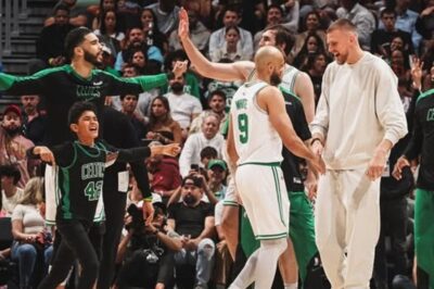 “Boston Celtics Clinch Their 11th Consecutive Playoff Spot in Style with a Commanding Statement Win Over the Miami Heat!”