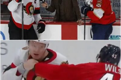 Brady Tkachuk DEMOLISHES Tom Wilson in a Shocking Display of Power!