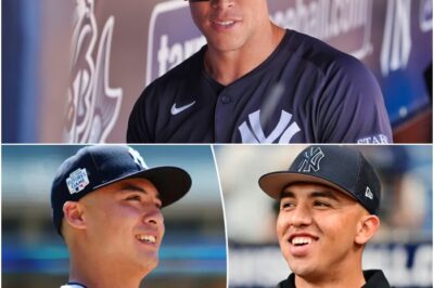 “Aaron Judge Stunned by Yankees’ Rising Star: ‘Infield Skills Like Chisholm, Volpe, and Rice – Unbelievable!'”