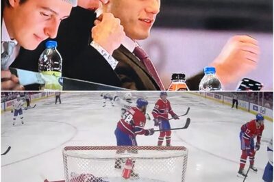 “Shock at Canadiens Practice: Patrik Laine and Juraj Slafkovsky Clash in Heated Altercation!”