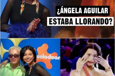 ¿Sigue en aprietos? Captan a Ángela Aguilar llorando tras ser abucheada en los Kids Choice Awards