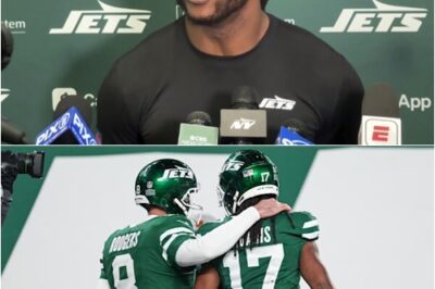 “End of an Era: Davante Adams Bids Farewell to the New York Jets”