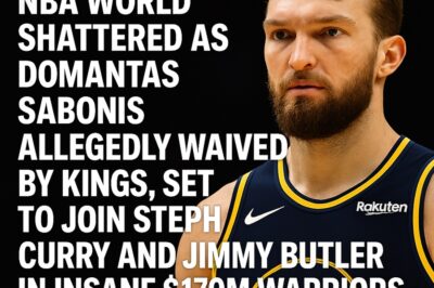 BREAKING: NBA World Shattered as Domantas Sabonis Allegedly Waived by Kings, Set to Join Steph Curry and Jimmy Butler in Insane $170M Warriors Power Shift!