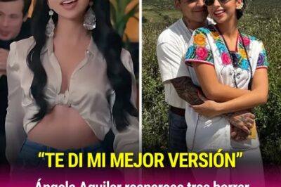 Ángela Aguilar reaparece tras borrar fotos de su boda con Nodal: “Te di mi mejor versión”