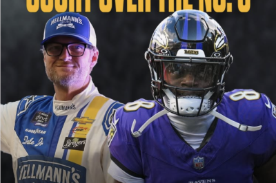 Ravens QB Lamar Jackson Is Taking NASCAR Legend Dale Earnhardt Jr. To Court