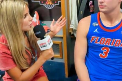 Scandalous Fashion Moment: Social Media Explodes Over Student Reporter Talia Baia’s Short Orange Dress That Nearly Exposed Her Panties