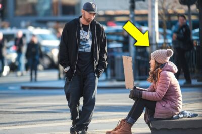 Eminem passou por uma rapariga de rua. Momentos depois, tomou uma decisão que mudaria a sua vida
