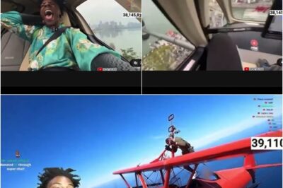 IShowSpeed ​​llevará su hito de 40 millones de suscriptores al cielo: literalmente caminará sobre el ala de un avión en vuelo mientras las cámaras graban.