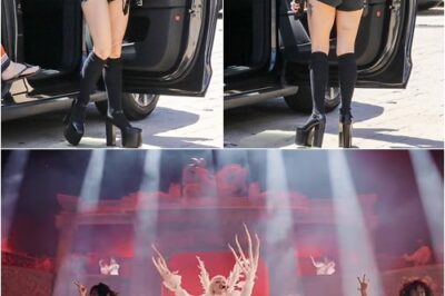Lady Gaga chama atenção com visual ousado de couro após performance ‘perturbadora’ no Coachella que alguns chamam de ‘espetáculo satânico’