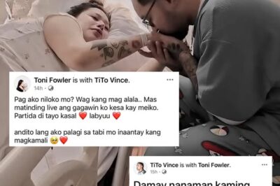 Toni Fowler to Tito Vince: “Pag ako niloko mo? mas matinding live gagawin ko kaysa kay Meiko..”