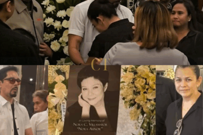Tears and Silence: Christopher de Leon’s Emotional Visit to Nora Aunor’s Wake Shocks Mourners — What He Did at the Casket Left Everyone in Awe The actor’s unexpected appearance on the second night of the Superstar’s wake stirred quiet gasps. What he whispered to Nora remains unknown.