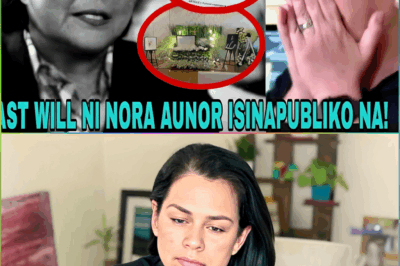 WILL REVEAL SHOCKS LOTLOT: Nora Aunor’s final will has finally been revealed — and Lotlot de Leon is reportedly speechless after reading it. What did she see that left her in total disbelief? One unexpected name in the document is causing a storm online!