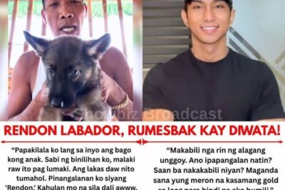 UNGGOY NA MAY GOLD SA LEEG”😭 Social media personality na si Rendon Labador, may matapang na banat kay Diwata matapos nitong ipakilala ang bago niyang alagang aso na pinangalanan niyang “RENDON.” Ano kaya ang ipapangalan ni Rendon sa bibilhin niyang unggoy?