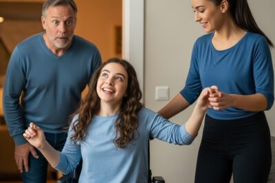 Un multimillonario descubre a la limpiadora bailando con su hija discapacitada… Lo que pasó después sorprendió a todos.