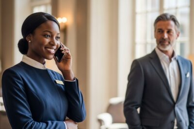 La empleada negra del hotel respondió una llamada en holandés frente a un millonario — luego él pidió verla…