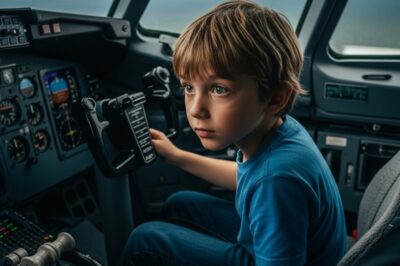 Después de que los pilotos se desmayaran durante el vuelo, un niño de 12 años toma el control del avión… Lo que hizo mientras volaba dejó a todos llorando…