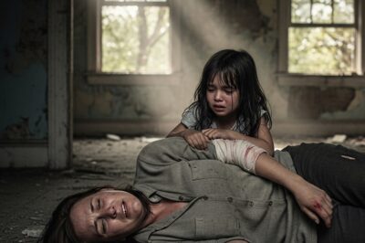 — ¡No, no! ¡Voy a ir tras papá! ¡Lo voy a ayudar! Él cura a todos en el pueblo. ¡Solo que no pudo curar a mamá!