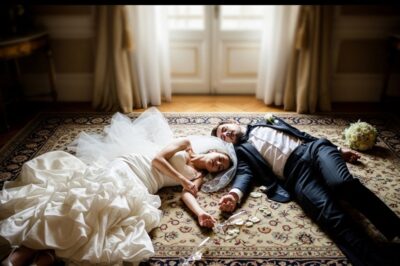 Inmediatamente después de la boda, los invitados oyeron gritos salvajes provenientes del dormitorio de los recién casados… Nadie podría haber imaginado algo así…