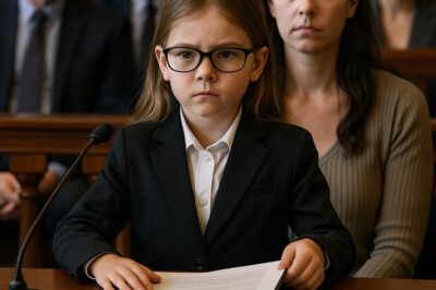 Una niña de 8 años se presentó como abogada de su madre en pleno tribunal.