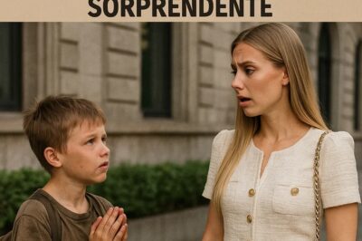 NIÑO POBRE SUPLICA A MILLONARIA: ‘CÁSATE CON MI PAPÁ’… LO QUE PASÓ DESPUÉS FUE SORPRENDENTE.