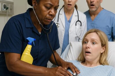 ¡Solo era una conserje con uniforme! La llamaron en broma, pero cuando diagnosticó a la paciente VIP, nadie pudo hablar… 😲
