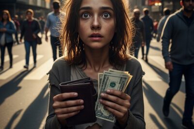 Una niña sin hogar de 9 años y su madre encontraron una billetera llena de billetes… y al devolverla, sus vidas dieron un giro inesperado.