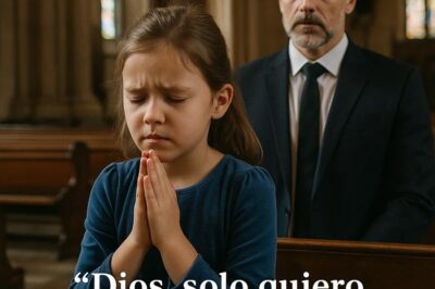 “Dios, solo quiero un papá…” — Una niña rezó en la iglesia, sin saber que un CEO millonario la estaba escuchando
