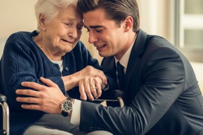 Un millonario visitó un asilo para hacer una donación, pero terminó sorprendiéndose al encontrar a su madre desaparecida hace 40 años, y lo que ella le dijo lo hizo llorar.