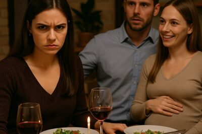 Durante mi cena de cumpleaños, mi hermana reveló que estaba embarazada… ¡de mi esposo! Pensó que me destruiría, pero no imaginaba lo que venía