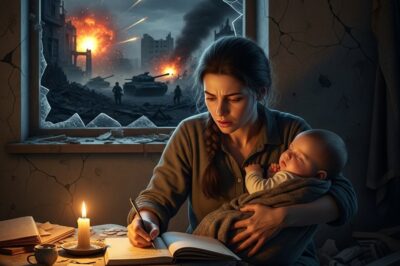 La madre que escribía canciones de cuna en medio de una zona de guerra 💔