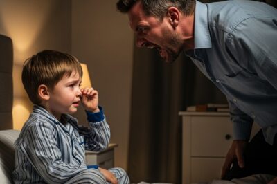 “¡Levántate pronto! ¡Lávate la cara, los dientes, péinate, ponte la camisa…! Pero apúrate, tienes que ir a clases. ¿Sabes qué? Ya no hay tiempo para que desayunes, en el camino tomarás tu jugo, pero no lo vayas a tirar… ¿Qué te dije, tonto? ¡Ya te manchaste la camisa! Me tienes harto, nunca aprendiste a hacer bien las cosas”