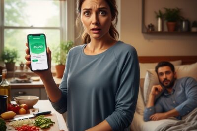 Después de más de dos horas en un hotel con mi jefe, volví a casa para cocinarle a mi marido postrado en cama. Inesperadamente, al entrar en la casa, vi mi cuenta bancaria con transferencias continuas y un mensaje…