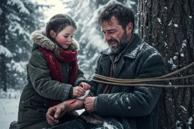 An Orphan Deep in the Woods Saved a Man Tied to a Tree… Without Knowing Who He Really Was…