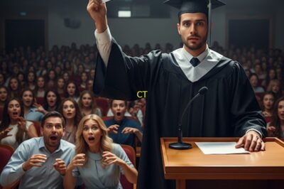 Hasta hace apenas unos minutos, estaba convencido de que mi graduación sería el día más feliz de mi vida.