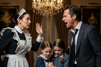 “¡Aléjate de mis hijas!” — rugió Carlos Mendoza, el magnate de la construcción cuya