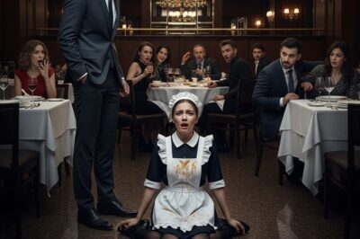 “Cállate y trabaja” –Millonario humilla a la criada… 5 minutos después termina arrodillado