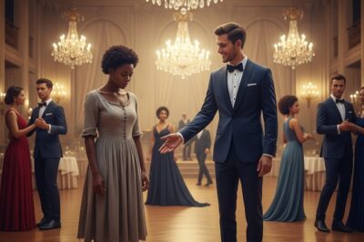 La niña que se escondía por su vestido viejo… hasta que un multimillonario la tomó de la mano y la hizo brillar