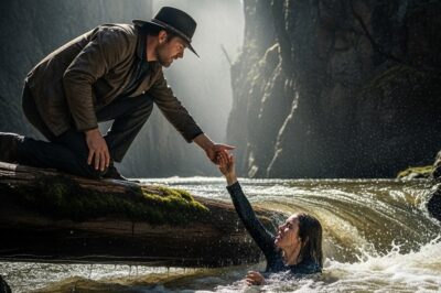 Un Apache Solitario y la Joven del Río