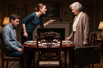 Mi hija me dio una orden: o sirvo a su esposo o me voy. Sonreí, tomé mi maleta…